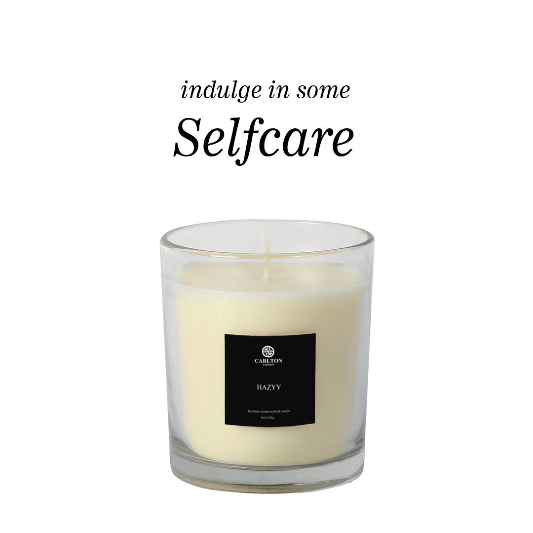 Hazyy Candle Fragrance : Hazeelnut Cream - 142Gm