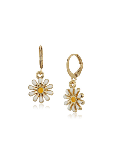 Gold Plated With Dangling Star Jewellery Set For Girl