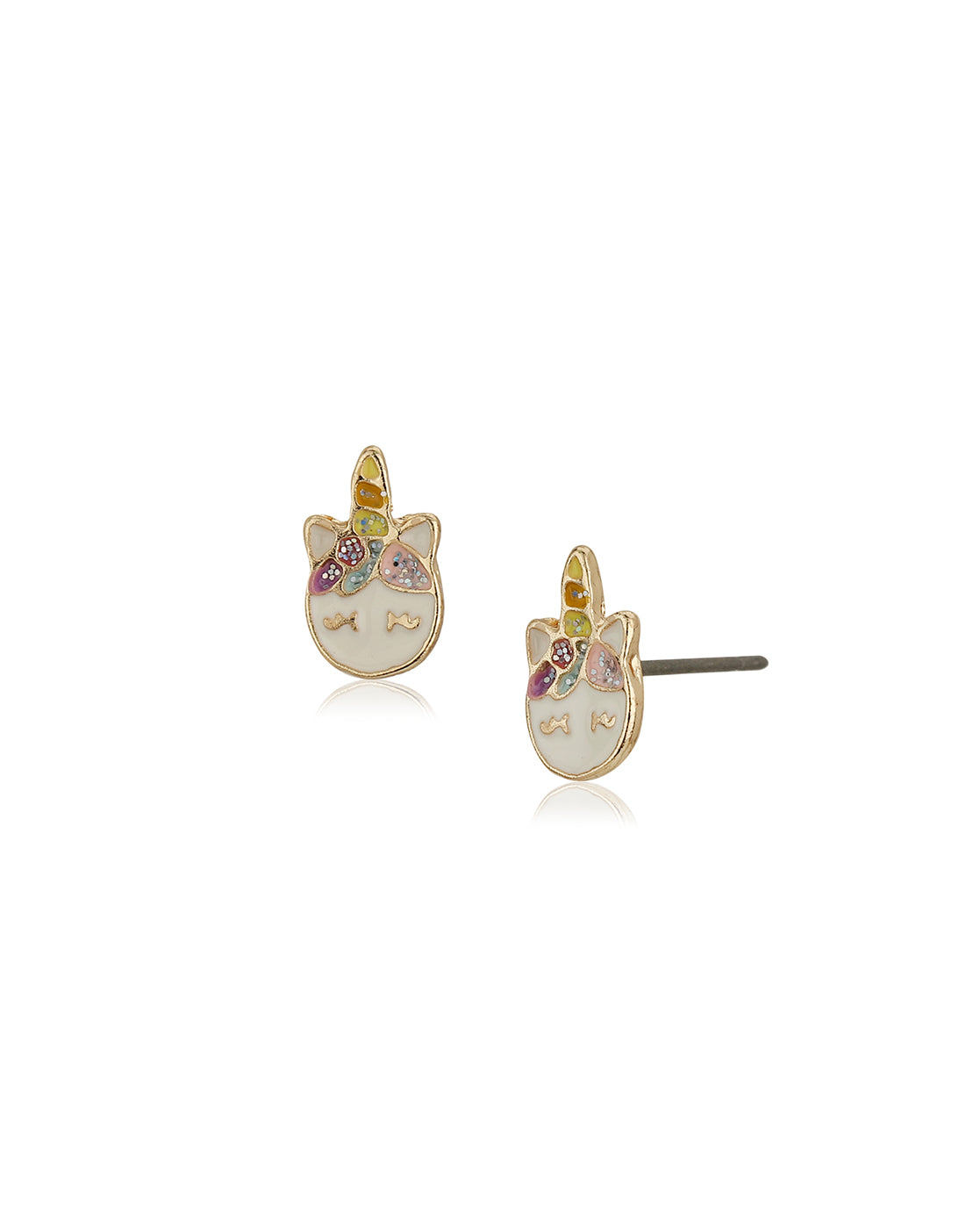 Gold Plated With Enamel Jewellery Set For Girl