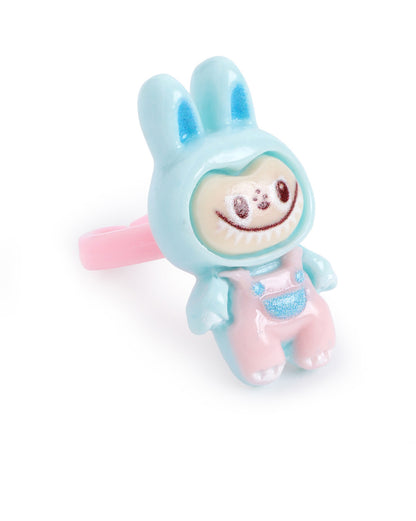 Multicolour Silver Plated Jewellery Set for Girl