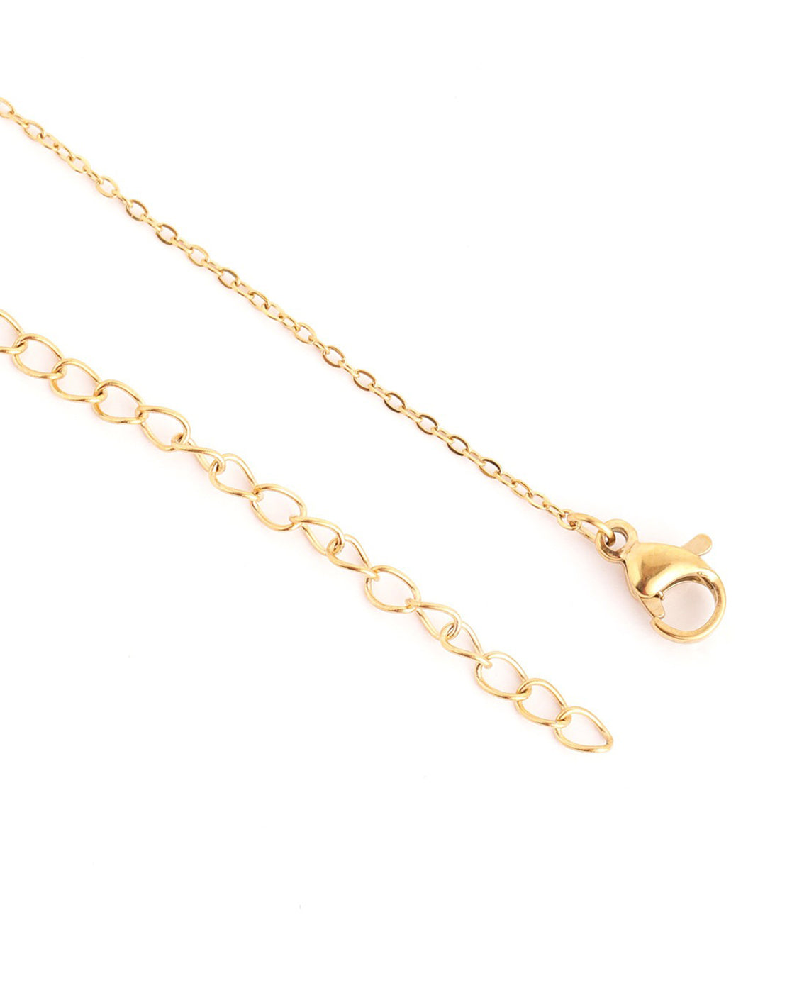 Girls 18kt Gold Plated Enamel Floral Necklace and Earring Set