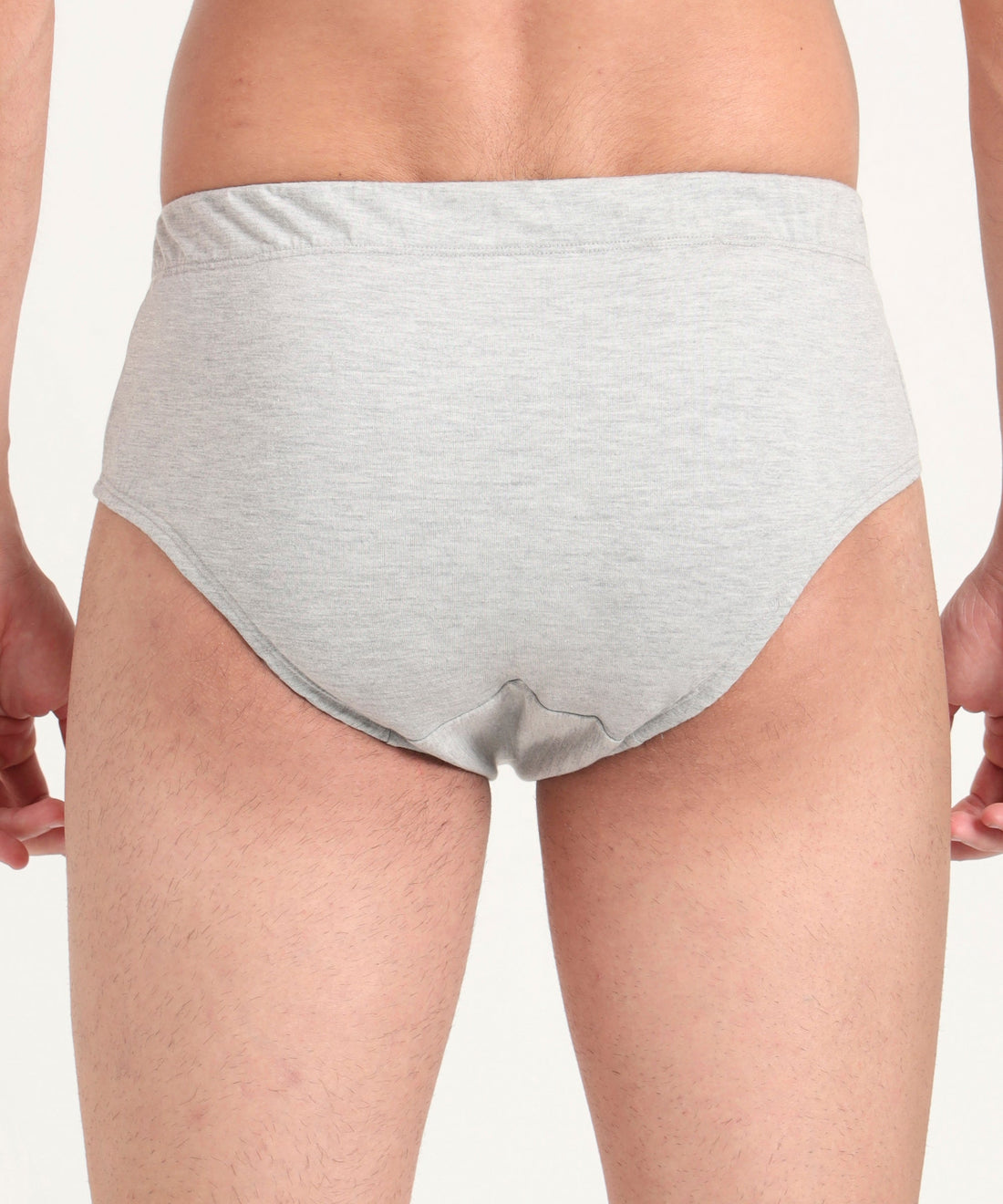 Brief Assorted Pack of 3  Cotton Spandex Fabric with Classic Fit Style 001