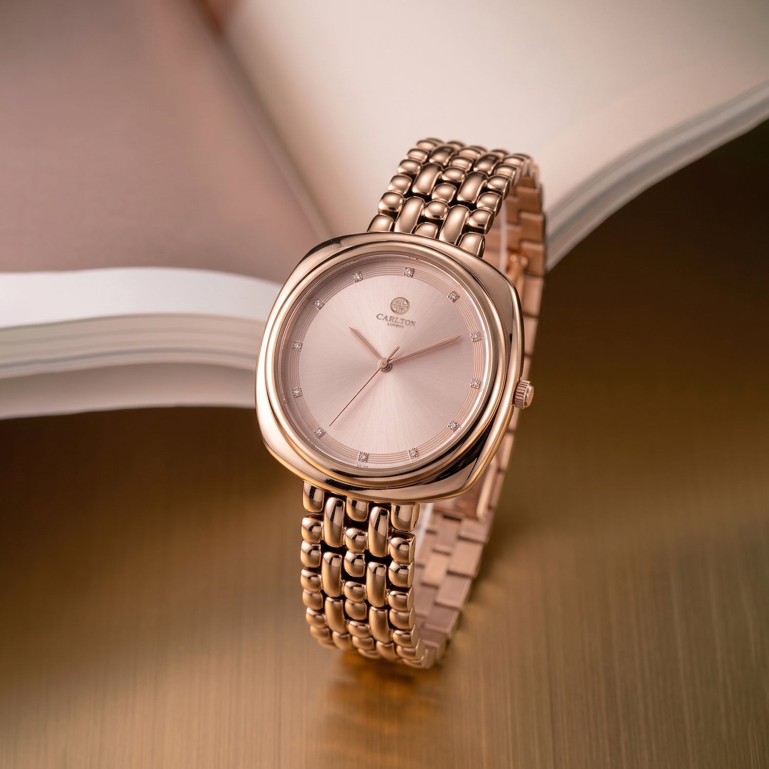 Celeste Pink Dial Women Analog Watch - CLW-CT-77