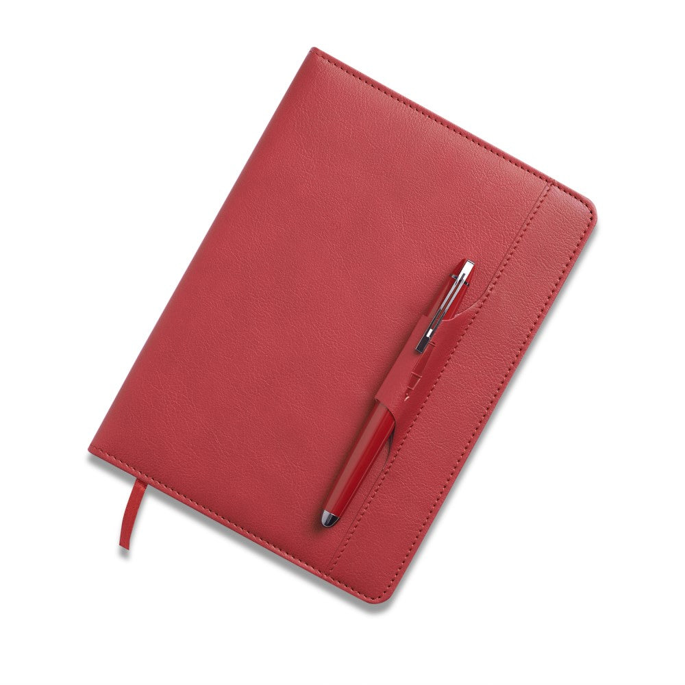 Carlton Red Gun Metal Pen with Diary - A Stylish Duo for Your Everyday Adventures