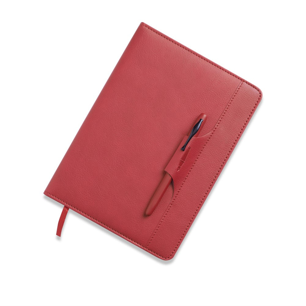 Carlton London Mini Magnet Red Pen with Diary - Compact Elegance for Daily Inspiration