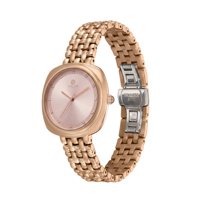Celeste Pink Dial Women Analog Watch - CLW-CT-77