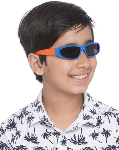 Carlton London Uv Protected Lens Rectangle Sunglasses For Boy