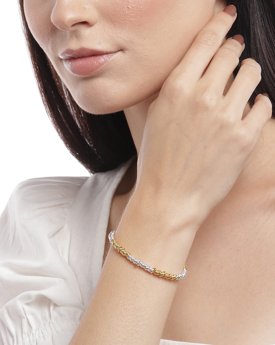 Buy Silver-Toned Bracelets & Bangles for Women by CARLTON LONDON Online |  Ajio.com