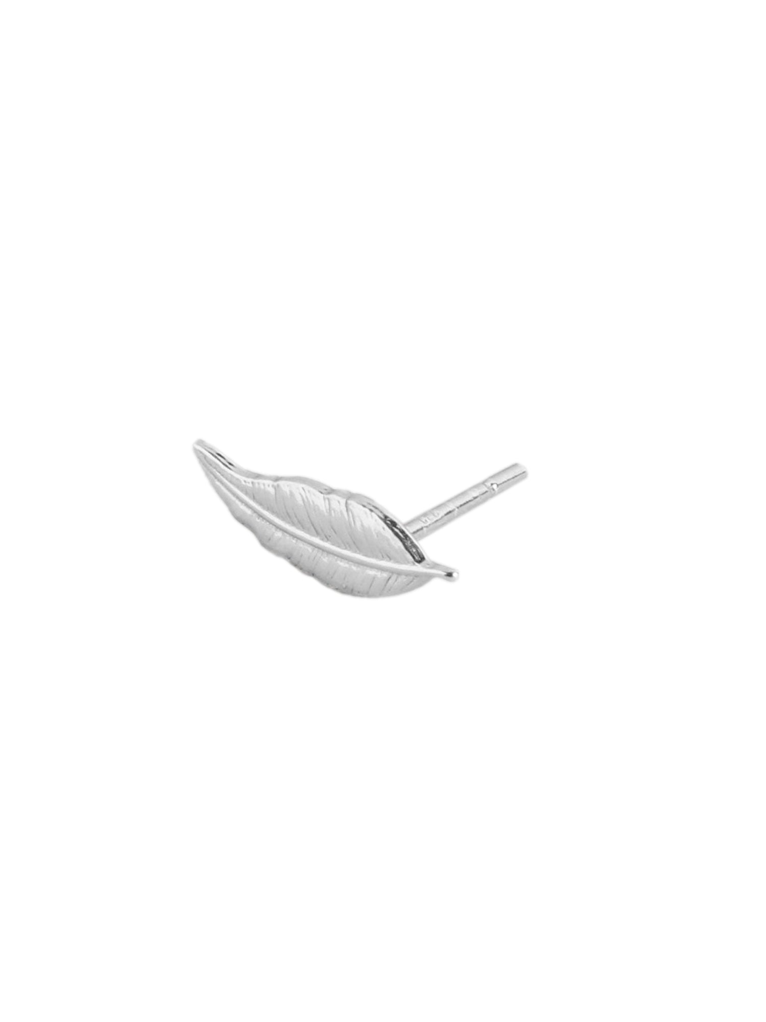 925 Sterling Silver Set of 2 Rhodium-Plated Floral Stud Earring