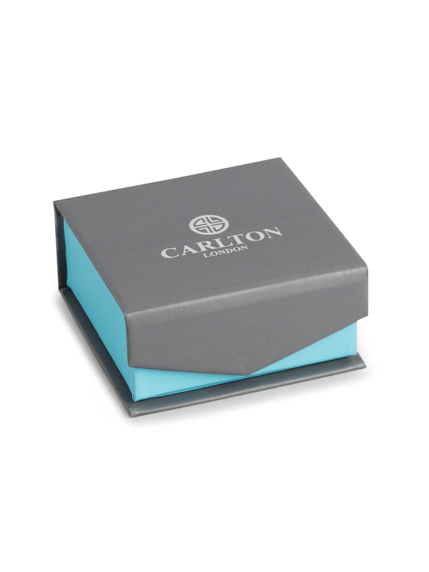 925 Sterling Silver Rhodium Plated Tourmaline Stud with Chain Earring