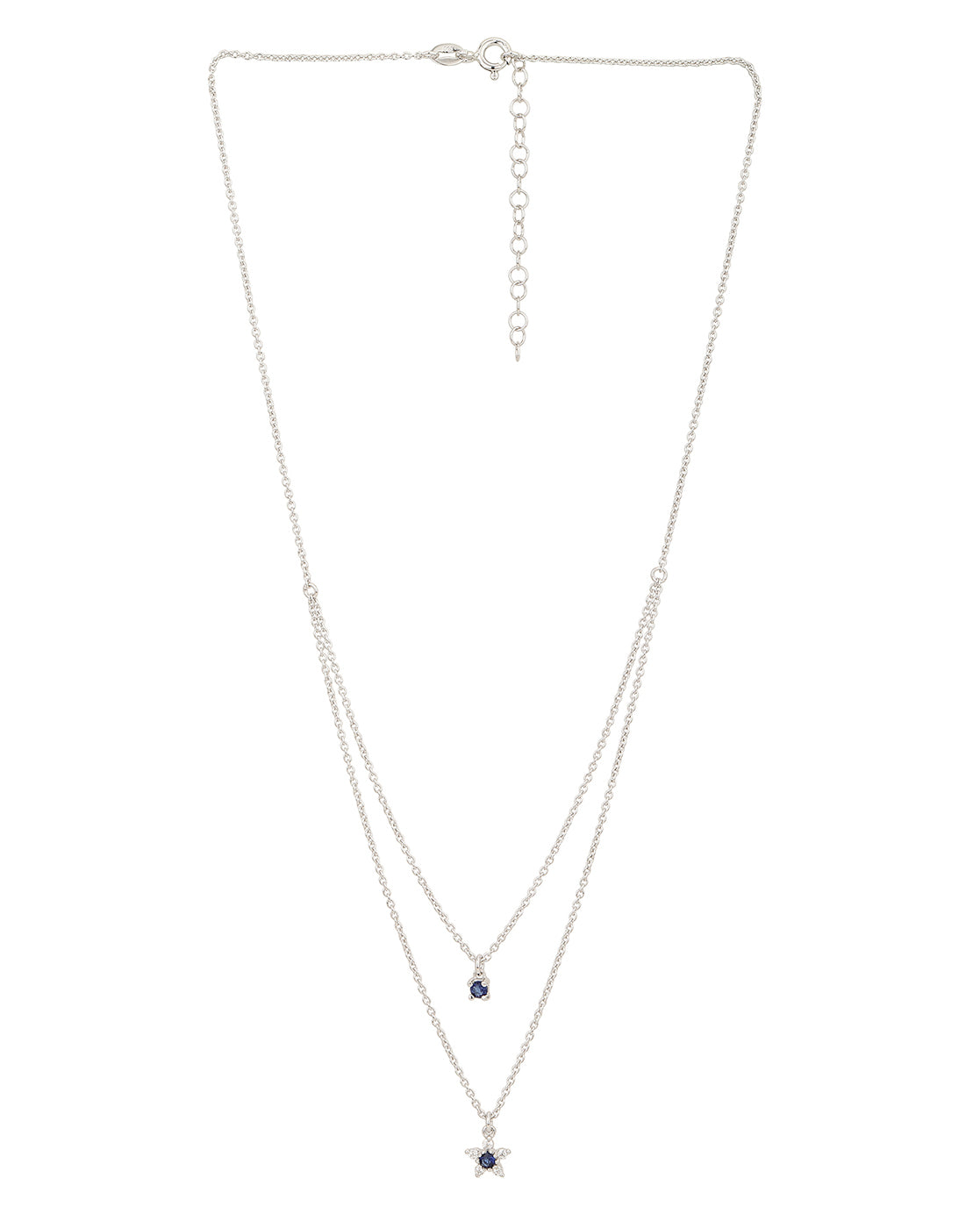 Double Chain Layered Necklace – Fahrya