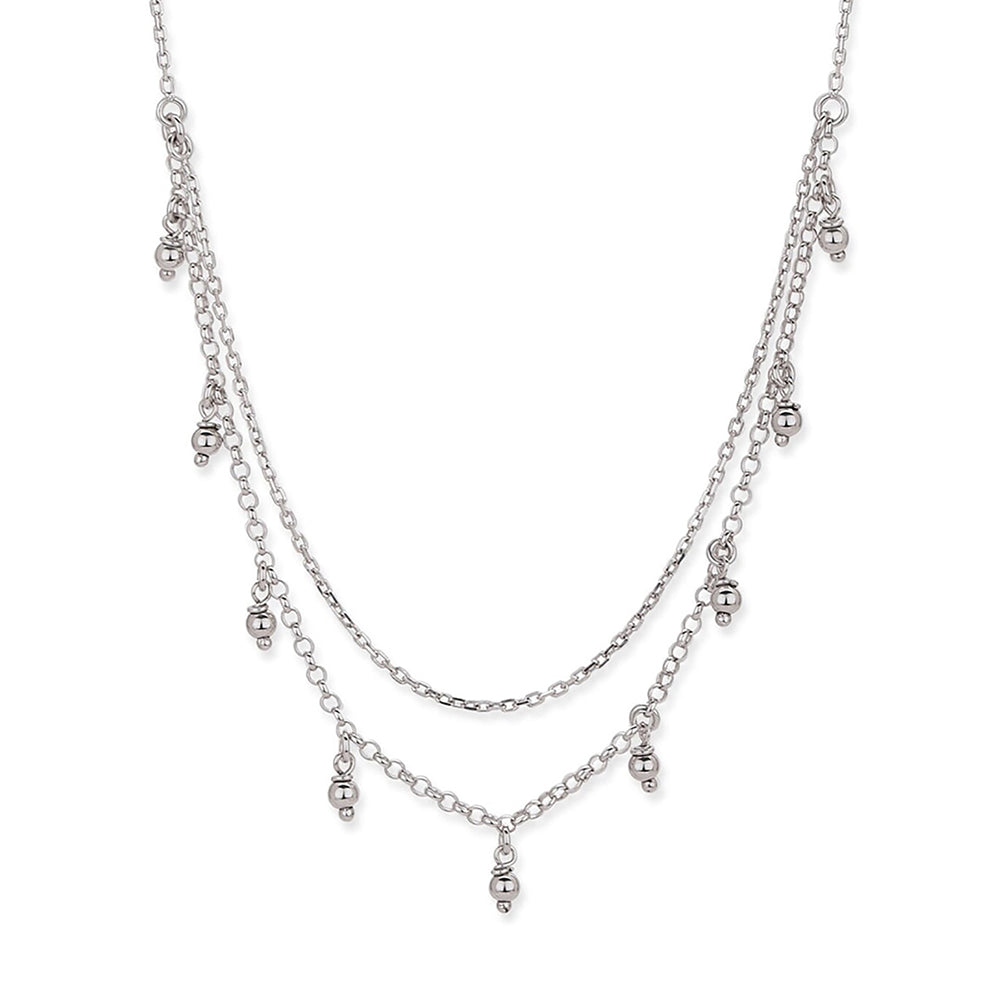 Daniel Klein Silver Color Necklace For Women