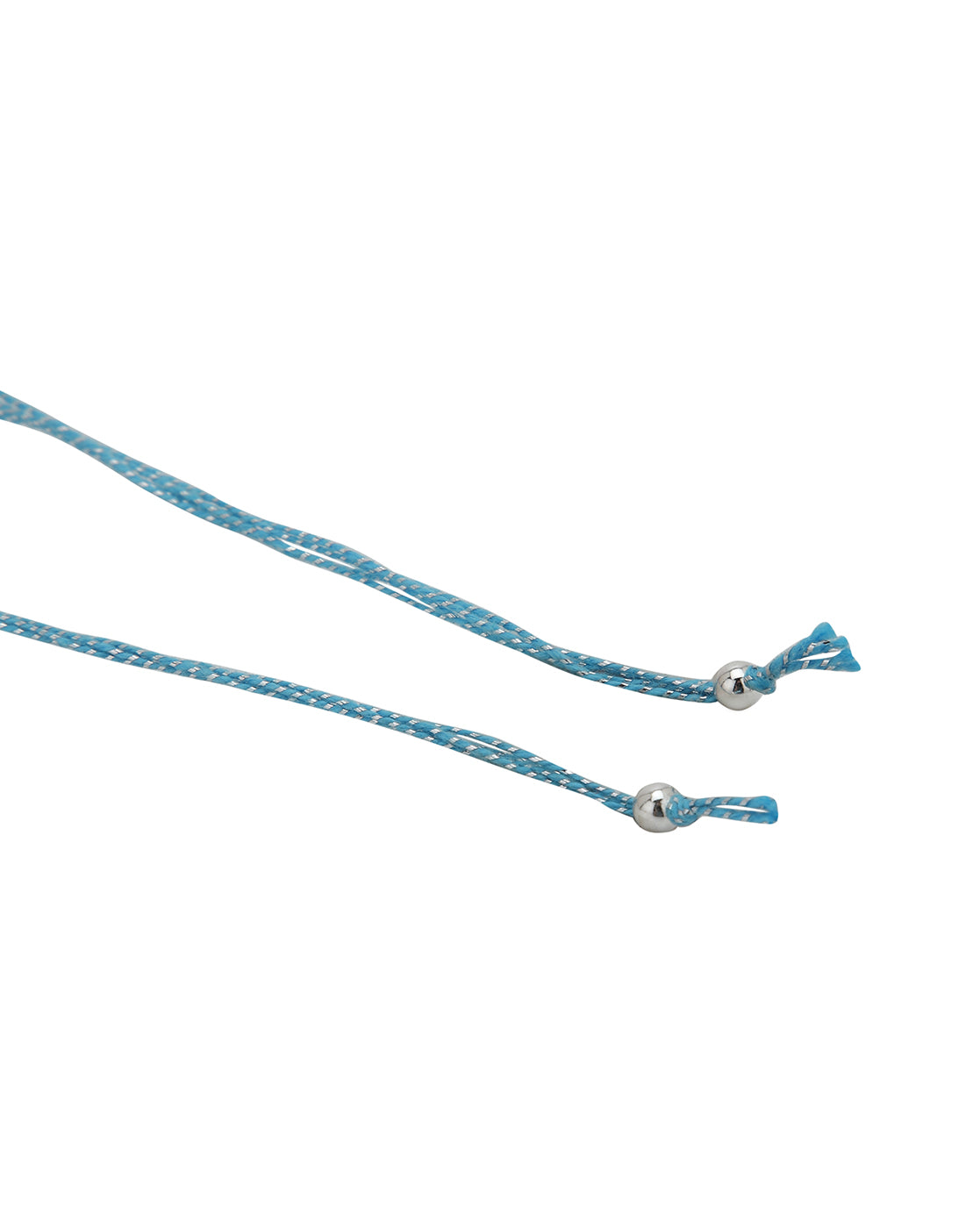 925 Pure Sterling Silver Enamel and Silver Plated Evil Eye Rakhi