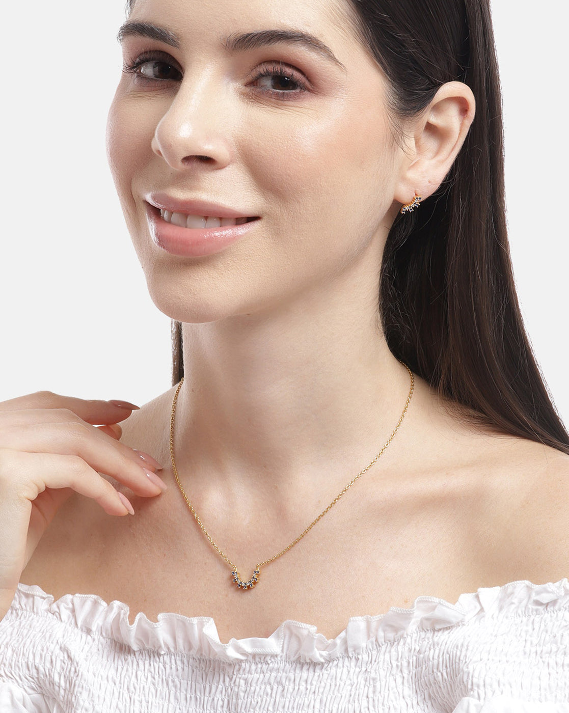 Deals 925 Sterling Silver earrings and necklace set