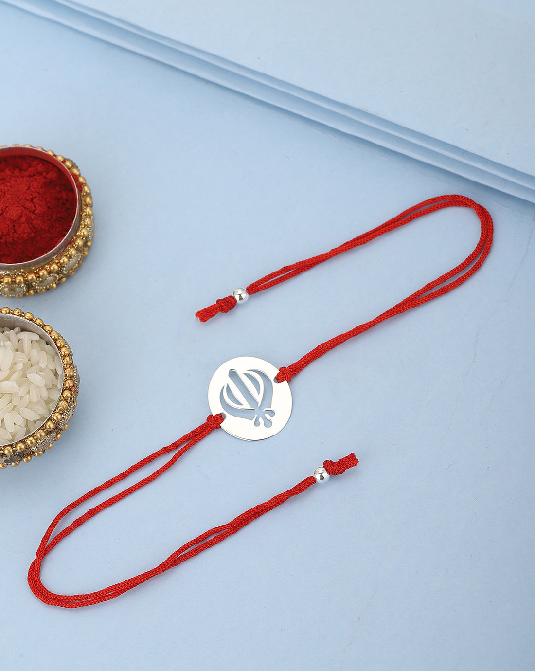 Carlton London 925 Sterling Silver Rakhi