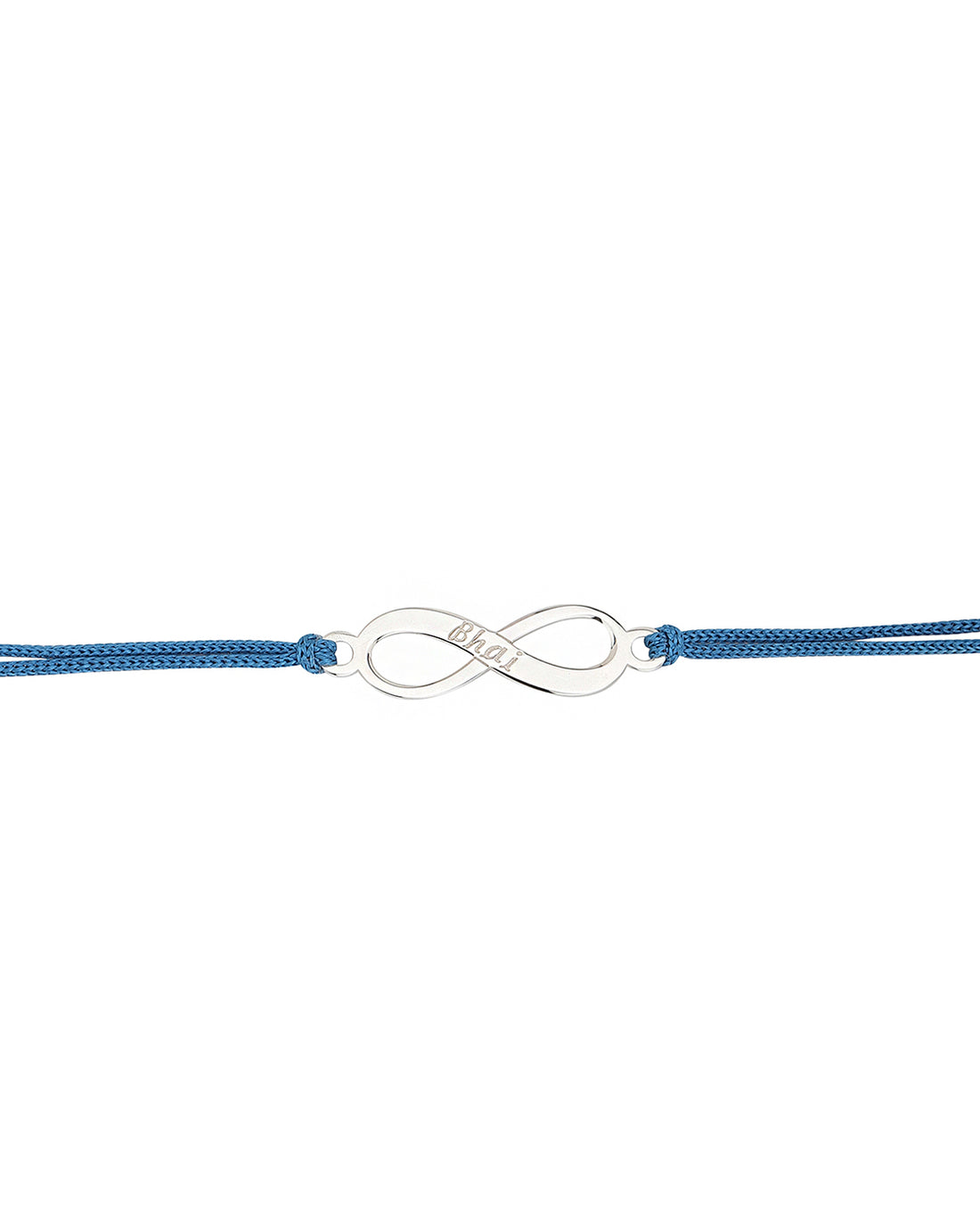 Carlton London Blue 925 Sterling Silver Rakhi