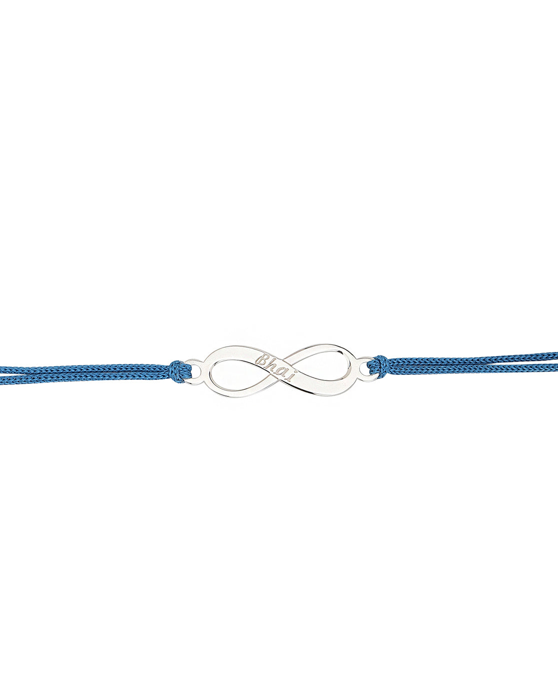 Carlton London Blue 925 Sterling Silver Rakhi