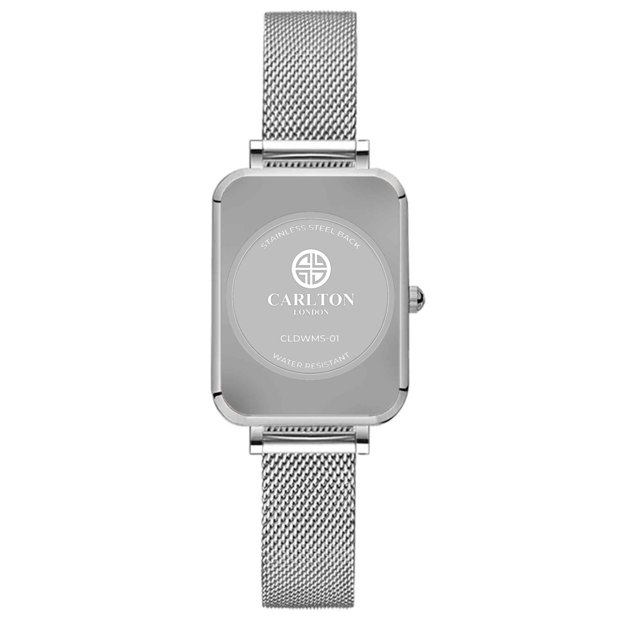 Women Diana CLDWMS-01 Analog White Silver Stainless Steel Mesh - Watch