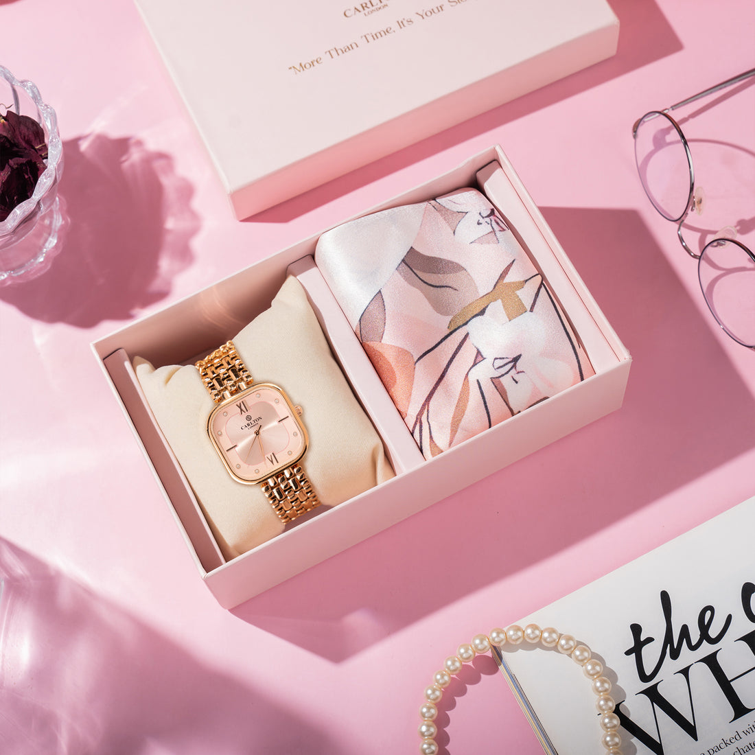 Chelsea Gift Set Of 2 Watch + Scarf - CLPLG101