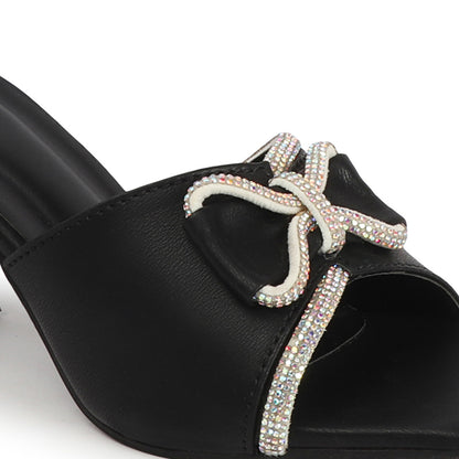 Women Embellished Party Block Heel Sandals