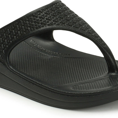 Women Solid Casual Thong Wedge Sandals