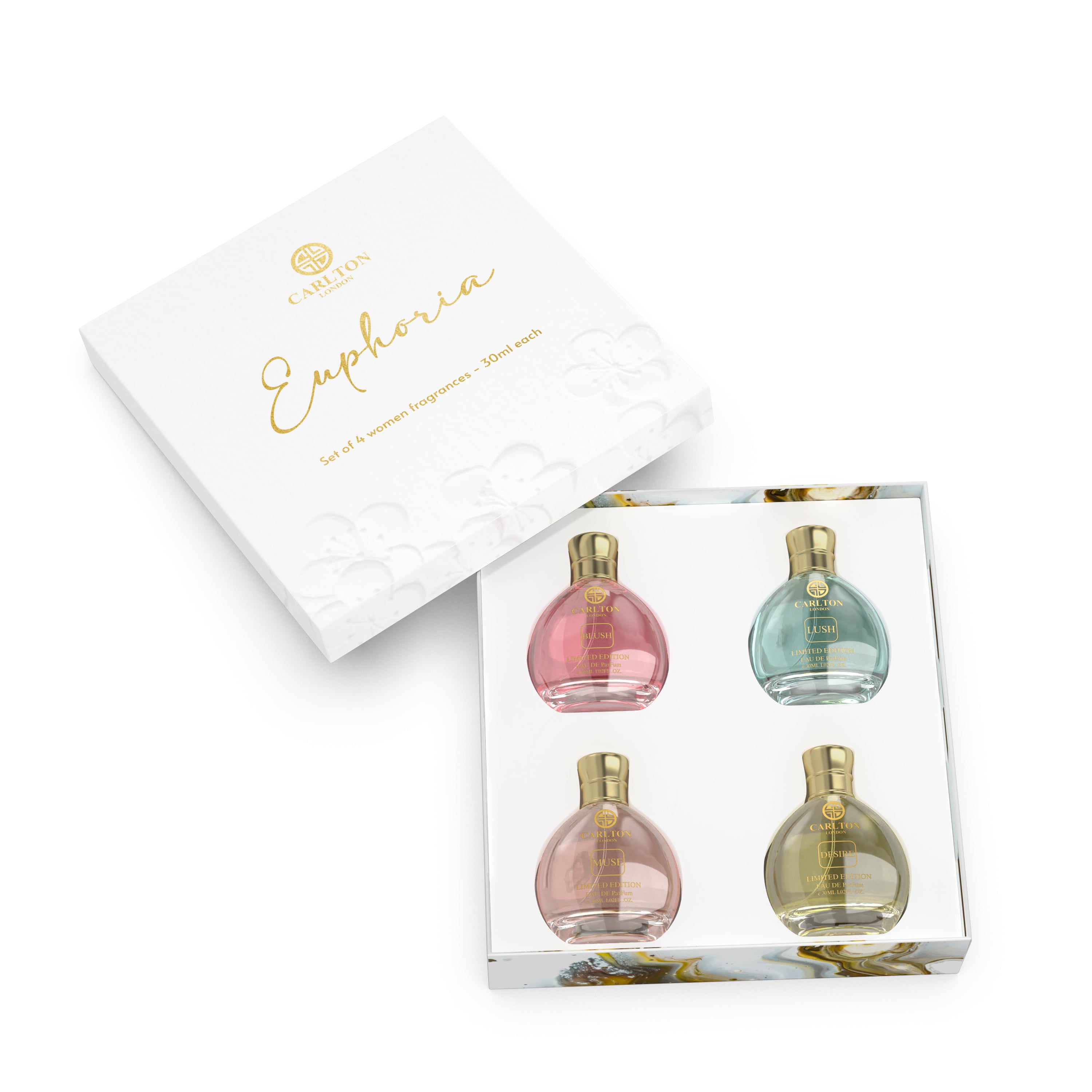 Women Euphoria Gift Set 4 Perfume - 30Ml Each – Carlton London Online