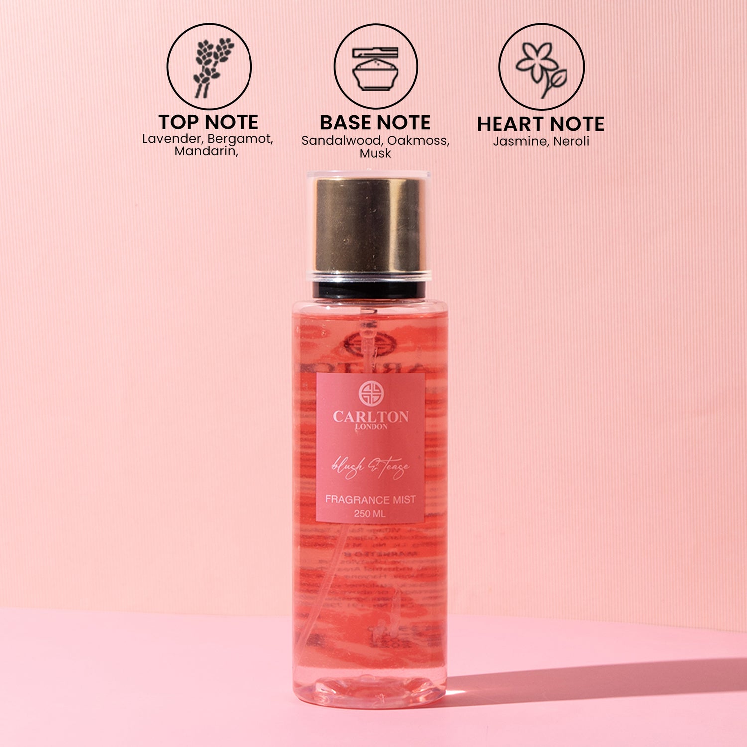 Women Combo Of Muse Perfume 100Ml + Blush &amp; Tease Body Mist 250Ml