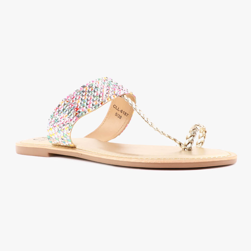 CARLTON LONDON WOMEN  FLAT SANDAL