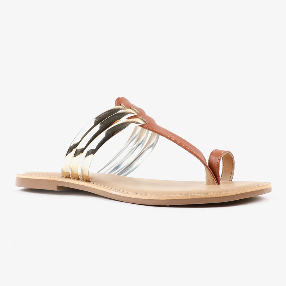 CARLTON LONDON WOMEN  FLAT SANDAL