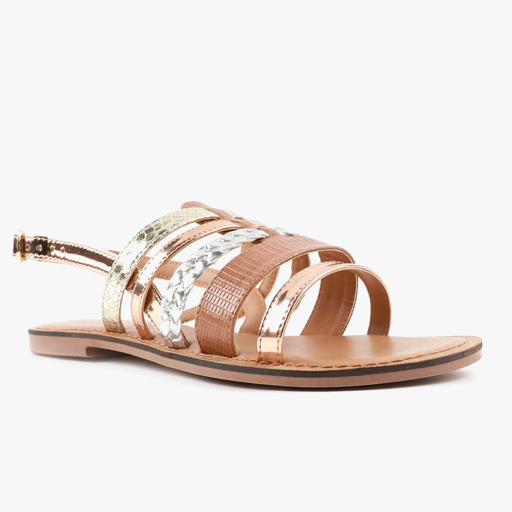 CARLTON LONDON WOMEN  FLAT SANDAL