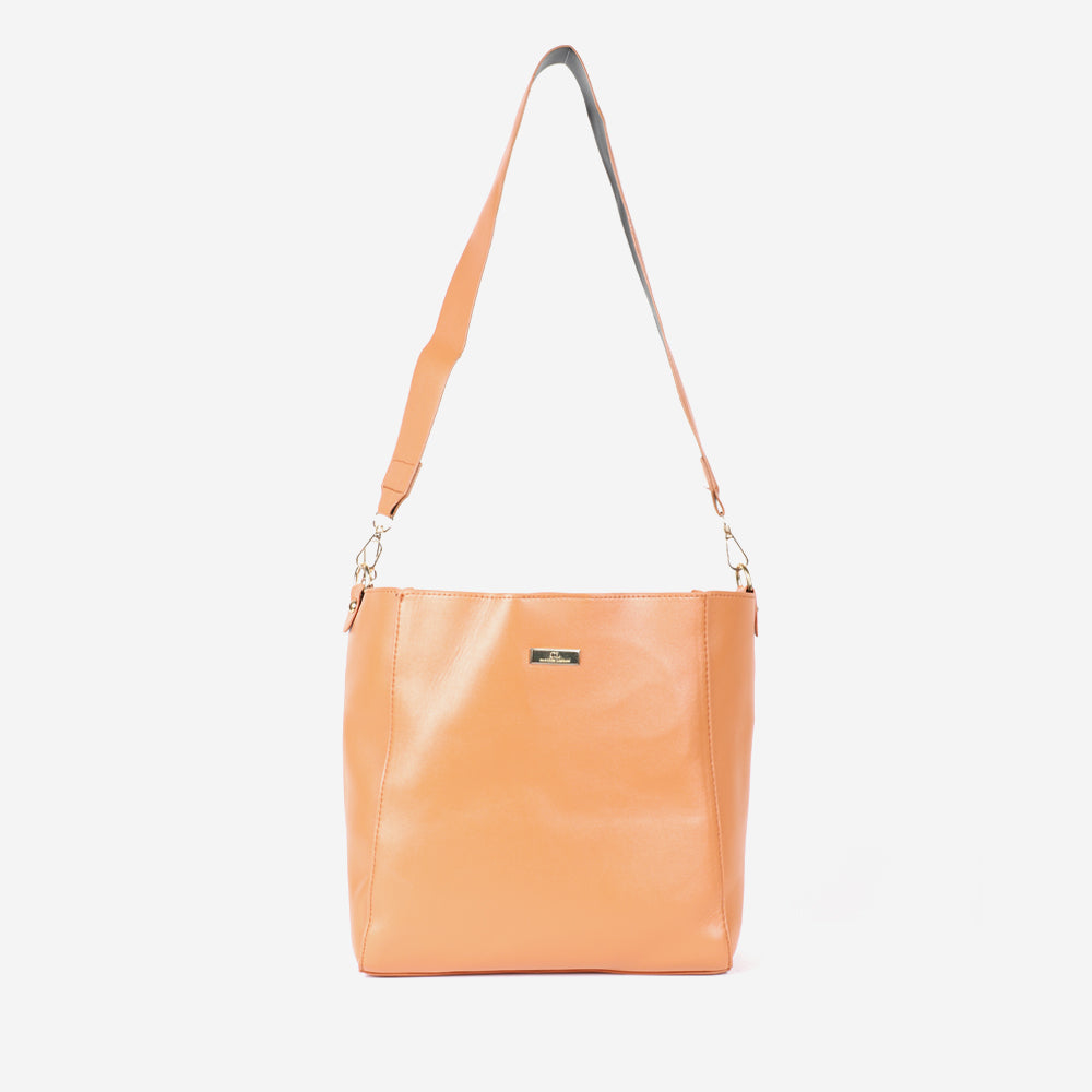 CARLTON LONDON WOMEN QUILTED TOTE HANDBAG