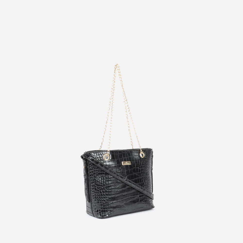 Carlton London Women Quilted Tote Handbag