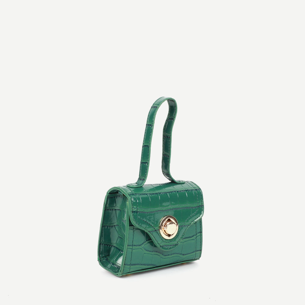 Women Croco Handbag