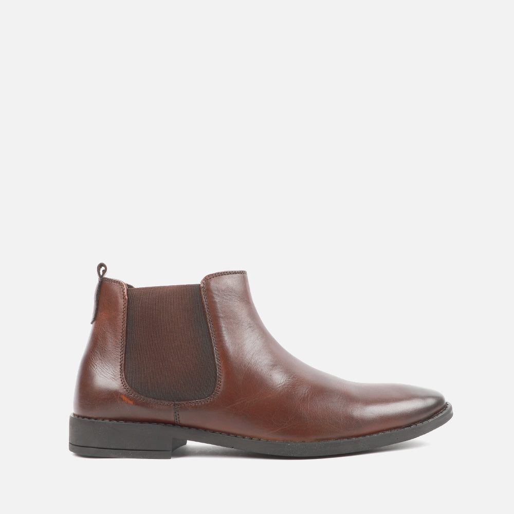 CARLTON LONDON FORMAL SLIP ON LEATHER MEN LOAFERS