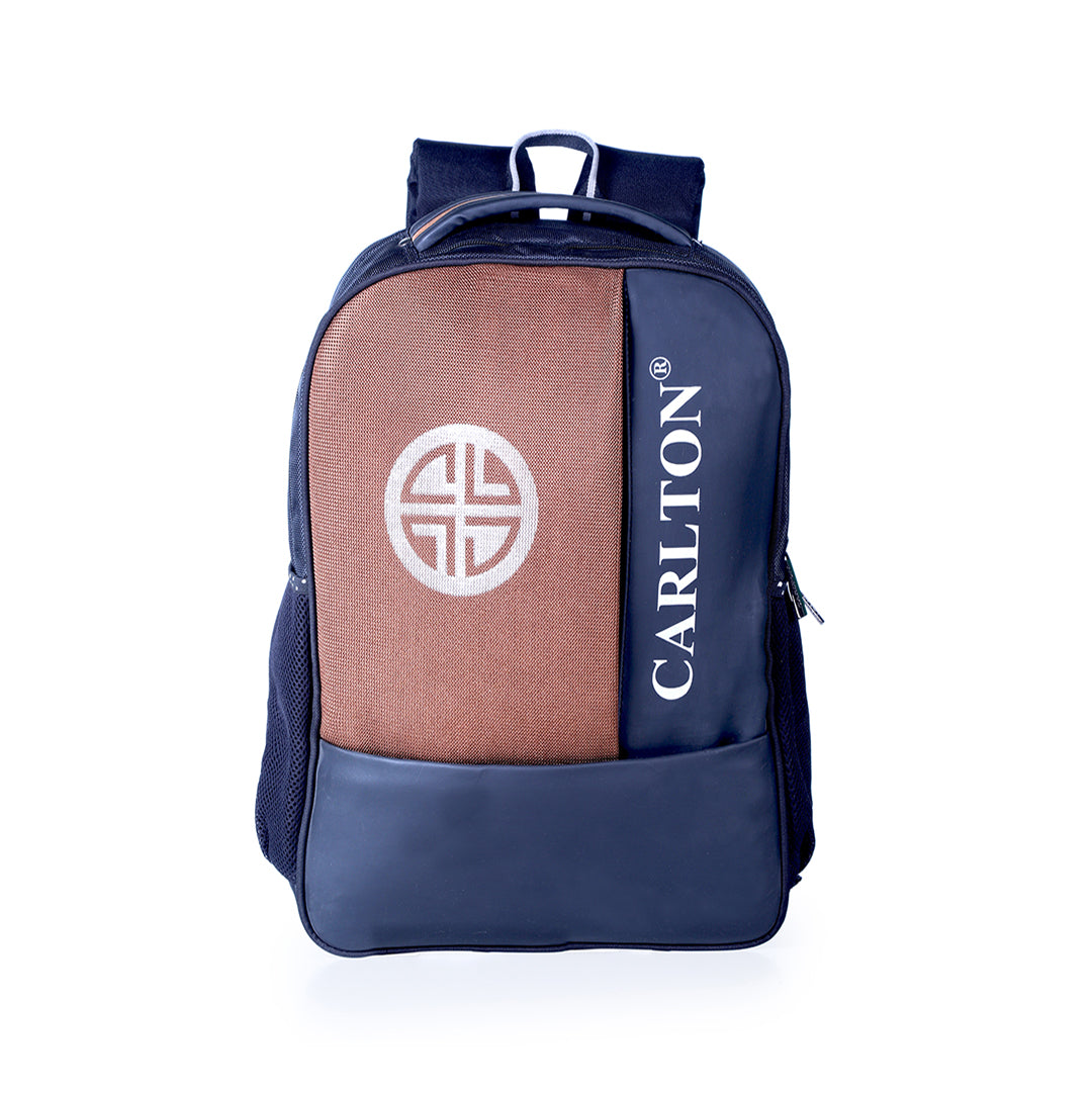 Buy CARLTON Men 20 liters Leather Zip Closure Laptop Bag | Shoppers Stop