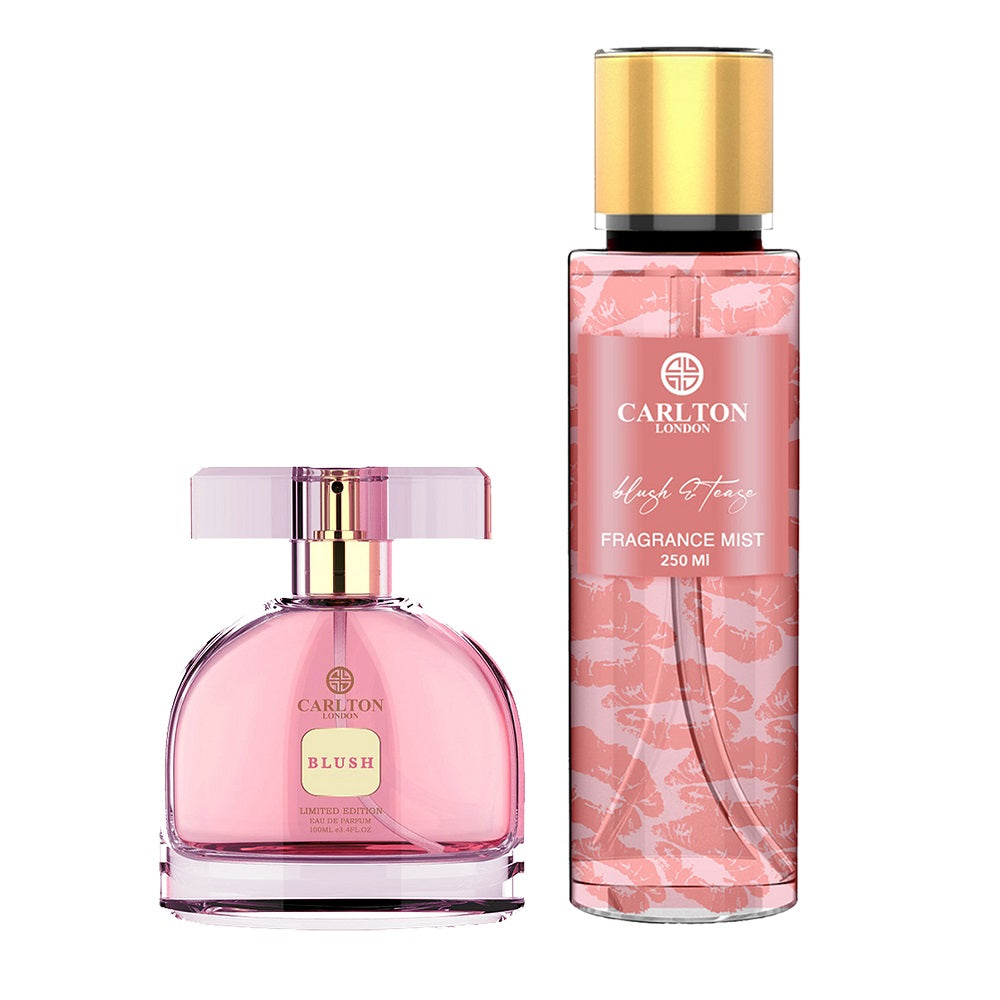 Women Combo Of Blush Perfume 100Ml + Blush &amp; Tease Body Mist 250Ml