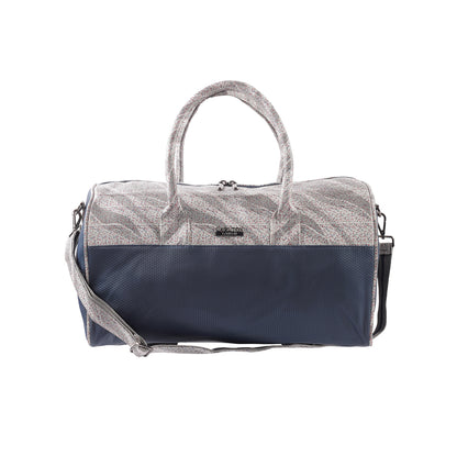 Carlton White Duffle Bag