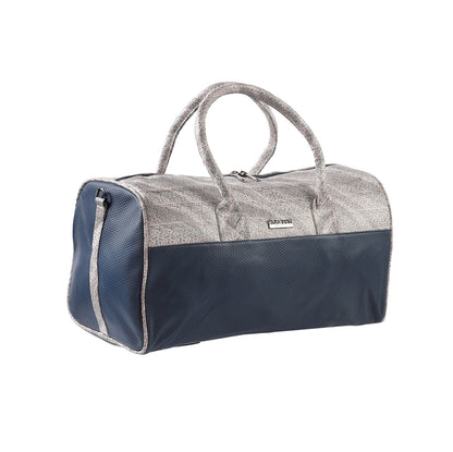 Carlton White Duffle Bag