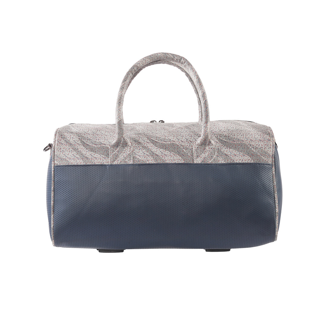 Carlton White Duffle Bag