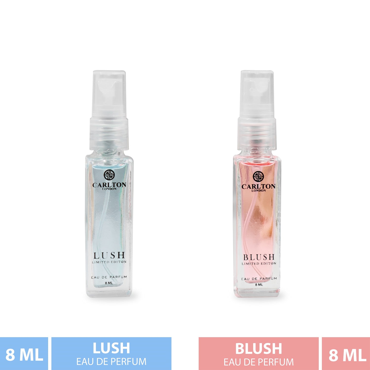 Women Combo Perfume Blush+Lush - 8Ml (Each)